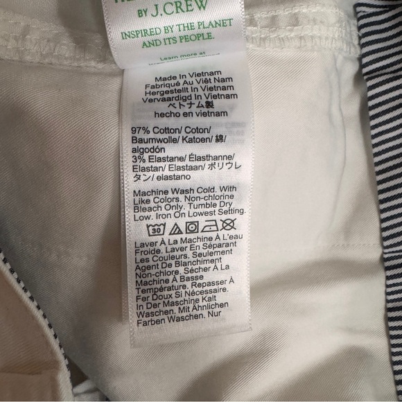 J Crew White 4 Inch Heritage Chino Short Womens Size 4 Cotton - Picture 11 of 11